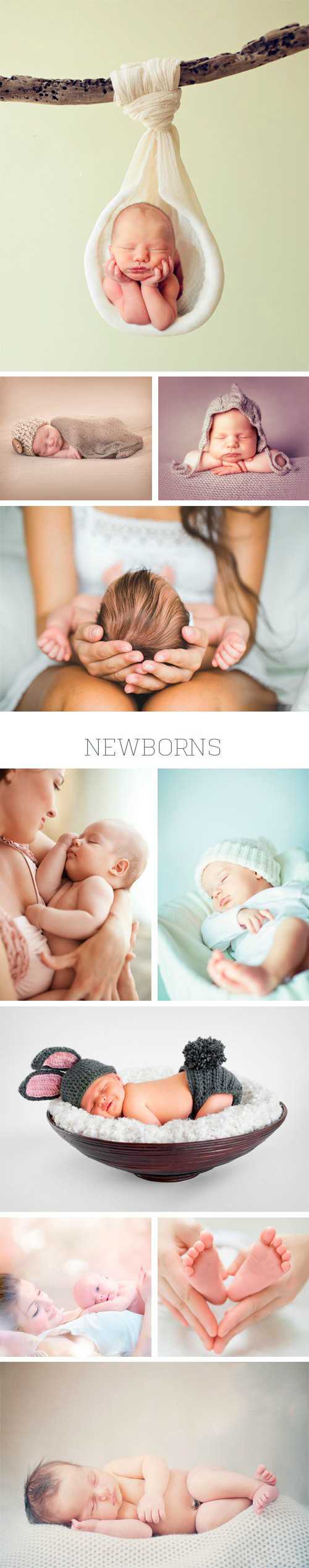 Фото младенцев \ Newborns, 25 x JPG