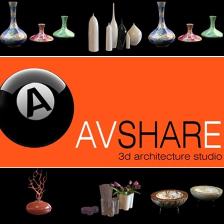 Avshare – Vase \ вазы 3D