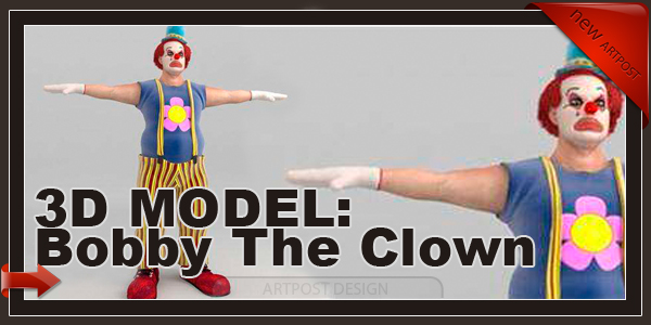3D MODEL: Bobby The Clown