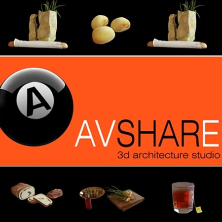 Avshare – Food \ 3d продукты