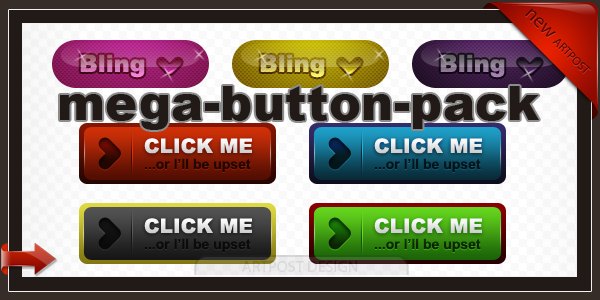 Mega button pack