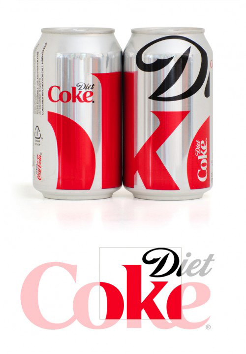 Новый дизайн Diet Coke